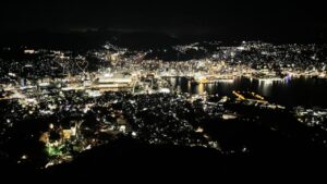 稲佐山展望台からの夜景-3